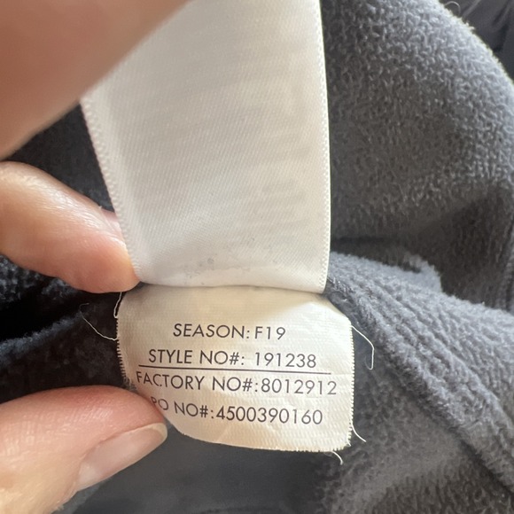 Spyder Jacket Mens 2XL Gray Sweater Half Zip Fleece Pullover Athletic Outdoor - Picture 4 of 6